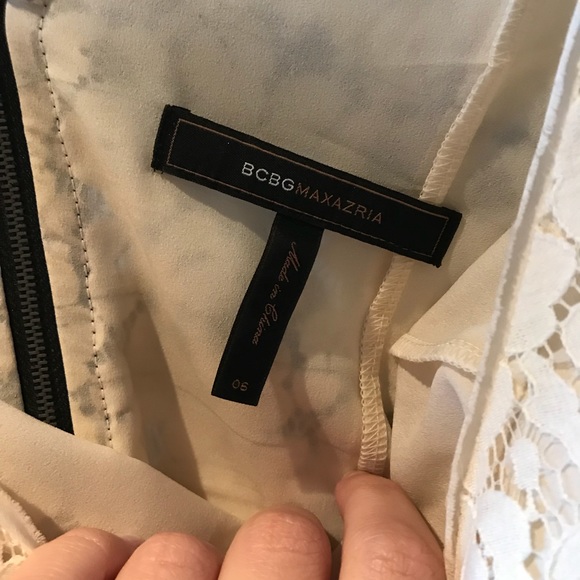 BCBG maxazria Renata lace dress sz6 - Picture 5 of 5